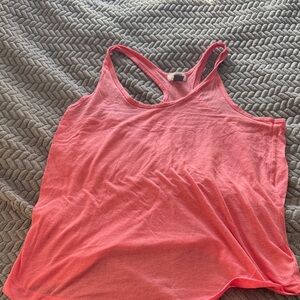 Old Navy Coral Racerback Tank Top